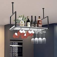 Wall Mounted Ceiling Wine Rack