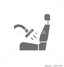 Car Interior Cleaning Grey Icon