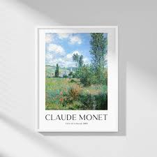 Claude Monet View Of Vetheuil Printable