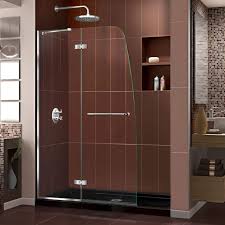 Frameless Hinged Shower Door