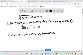 Cube Root Equation Tex Sqrt3x1 20tex