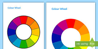 Primary Colour Wheel Template