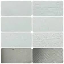 gyproc white pvc ceiling grid tile