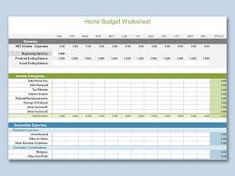 Home Renovation Budget Template Excel