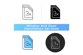 Insulated Glass Windows Icon Graphic By