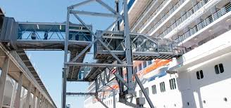 seaport passenger boarding bridges