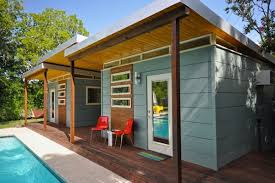 Two Poolside Tiny Houses High End