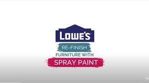 Good To Know Spray Paint Basics Lowe S