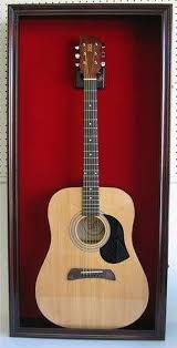 Large Acoustic Guitar Display Case