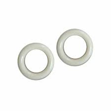 White Plastic Curtain Ring