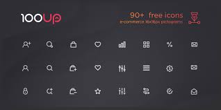 90 Free Ecommerce Icons Pack Ai