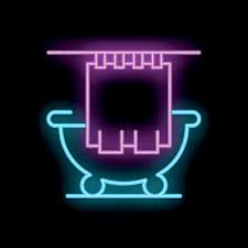 Shower Head Glowing 52798515 Vector Art