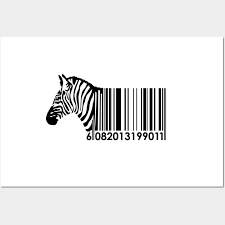Barcode Zebra Zebra Posters And Art