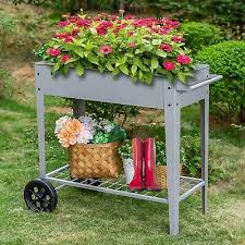 Metal Elevated Garden Bed W Raised