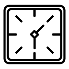 Premium Vector Wall Clock Icon