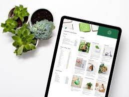 Notion Gardening Tracker Planner 2024