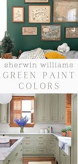 Popular Sherwin Williams Green Paint
