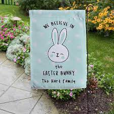 Bunny Family Personalized Easter Garden