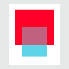 Red And Turquoise Liz Roache