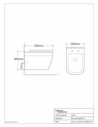 Starwhite Hindware Margo R Wall Mounted