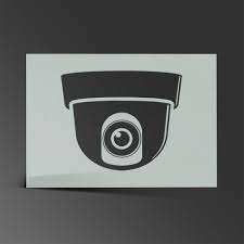 Cctv Stencil Mylar Sheet Security