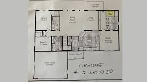 Split Bedroom Modular Home Floor Plan