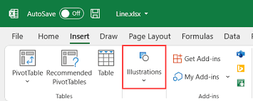 How To Insert Draw A Line In Excel