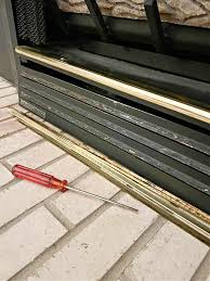 How To Paint Brass Fireplace Trim
