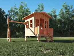 Playhouse Plans For Kids Wooden Garden