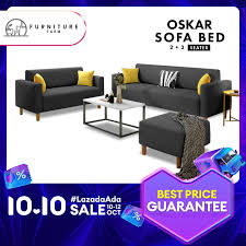 F F Oskar Fabric Sofa 2 Seater 3