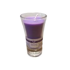 Norfolk Lavender Shot Glass Candle