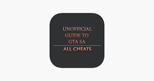unofficial guide gta sa cheats