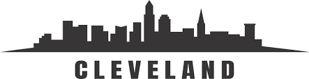 Cleveland Skyline Vector Art Icons