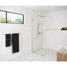 Fixed Panel Frameless Shower Door