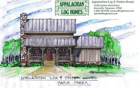 Appalachian Log Timber Homes Rustic