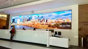 Wall With Digital Signage