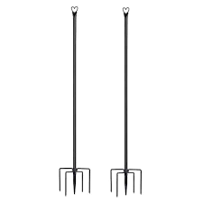 String Light Poles 2 Pack 9 8ft For