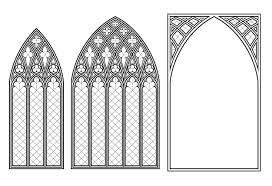Realistic Gothic Medieval Stained Glass