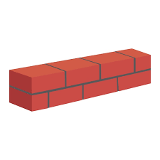 Brick Wall Icon Logo Vector Design Template