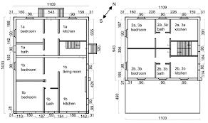 Plans Of The Apartments First Floor On