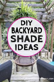 Diy Backyard Shade Ideas For A Cooler
