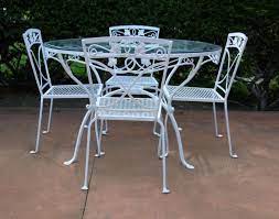 Wrought Iron Patio Furniture Vintage Patio