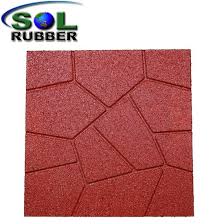Patio Floor Outdoor Rubber Tile