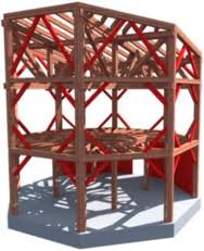 the timber truss the studying of the