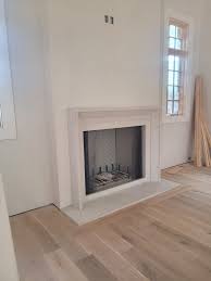 Cast Limestone Fireplace Surround