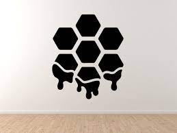 Bee Icon 5 Honeycomb Honey Local Colony