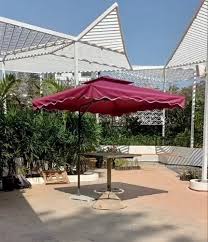 Garden Side Patio Umbrella Canopy Size