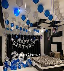 Simple Birthday Hall Decoration At Rs
