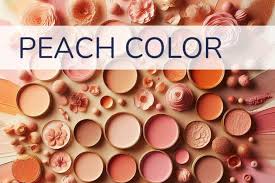 Peach Color 77 Diffe Shades And