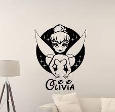 Personalized Tinkerbell Wall Decal